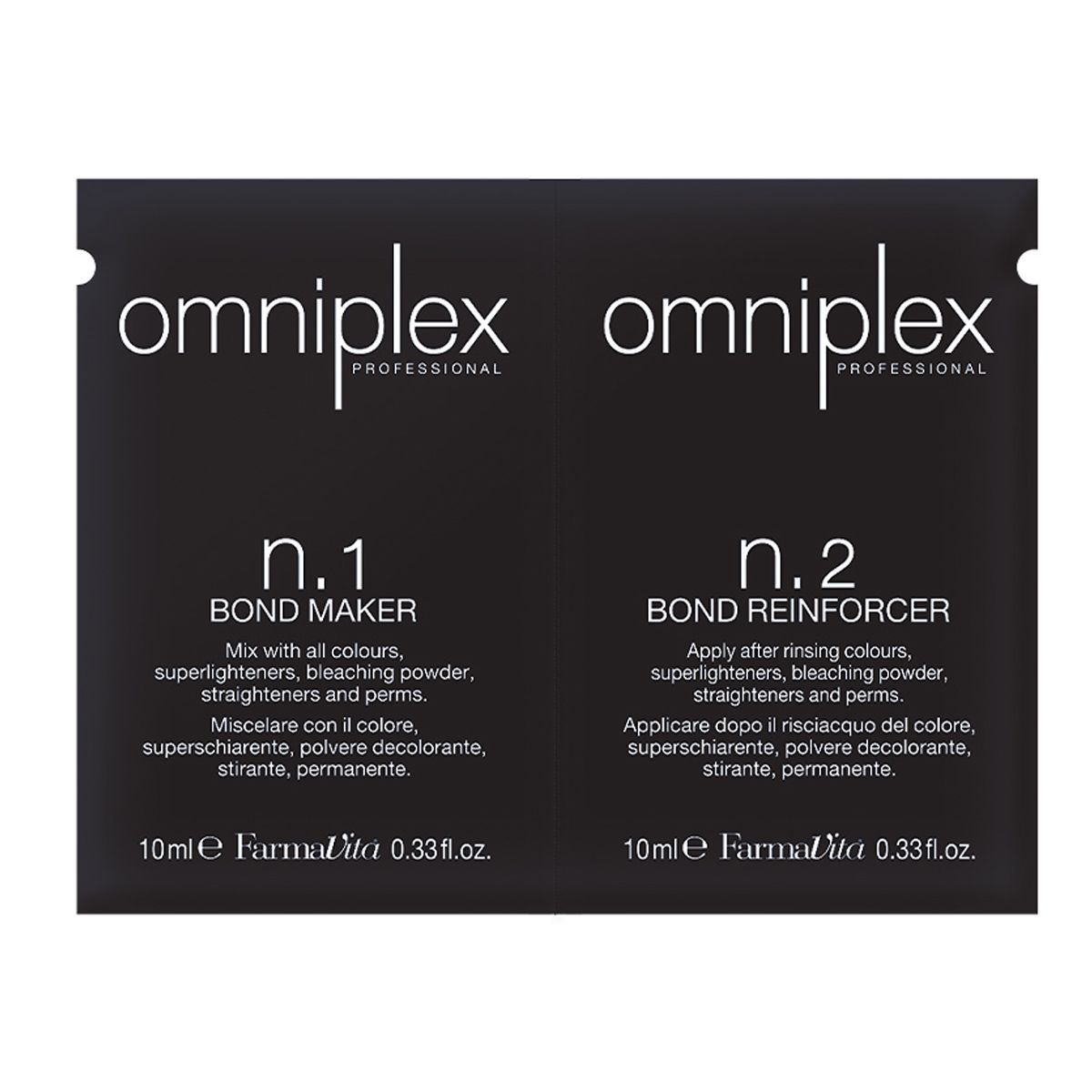 Profesjonalne worki systemowe Farmavita omniplex 2x 10ml