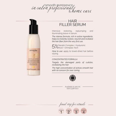 Farmavita Omniplex Smooth Experience serum wypełniające włosy 100ml