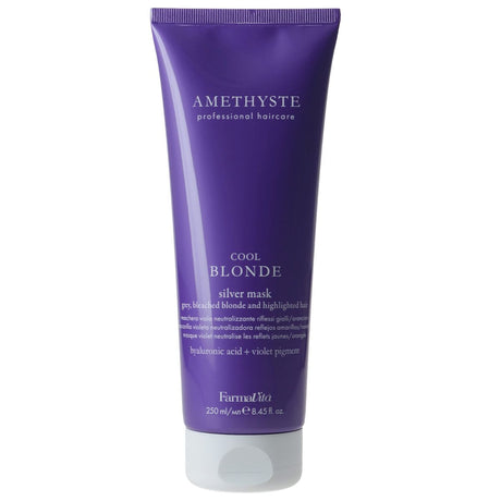Farmavita Ametystowa maska ​​chłodny blond srebrny 250ml