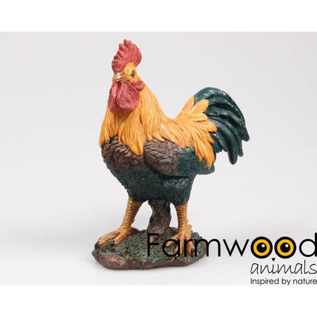 Zwierzęta wiejskie Figurka ogrodowa Kogut 22cm Figurka ogrodowa Kogut 22cm