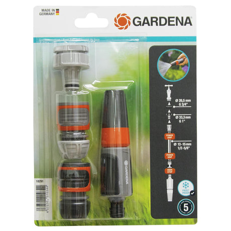 Zestaw startowy złączy natryskowych Gardena Powergrip