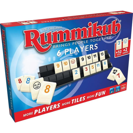 Goliat Rummikub XP dla 6 graczy