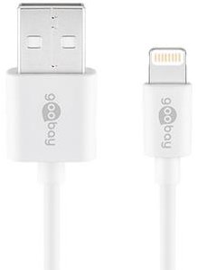 Enzo Goobay Kabel do ładowania USB Lightning 1m biały - 9550380