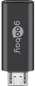 Enzo Goobay Adapter USB Micro na USB-C czarny - 9550415