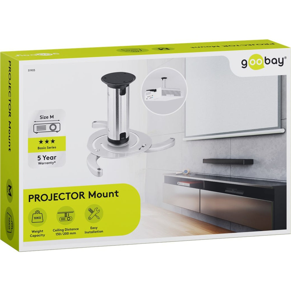 Montaż sufitowy projektora Goobay (M)