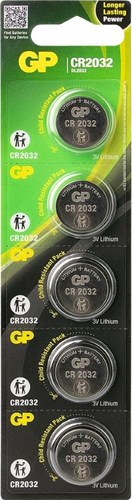 Blister litowy GP CR2032 3 V 5 - 3212345