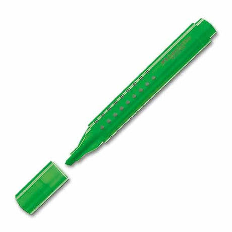 Zielony znacznik tekstowy Van der Doelen firmy Faber Castel z wygodnym uchwytem