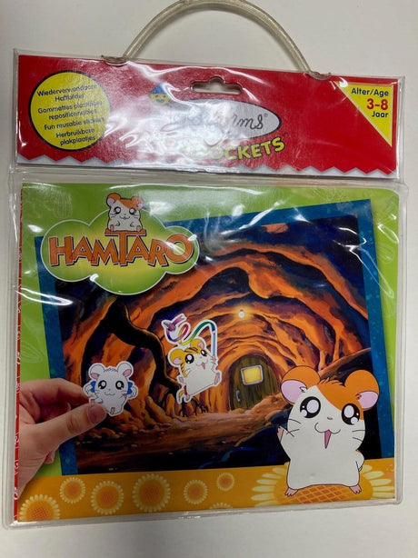 Naklejki na okna Hamtaro z grami uniwersyteckimi wielokrotnego użytku