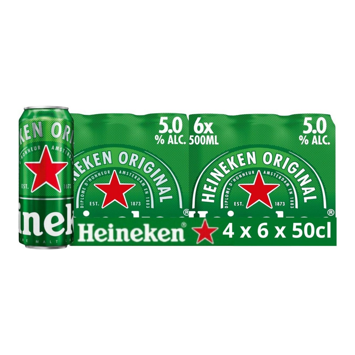 Puszka piwa Heineken (24 x 50 cl)
