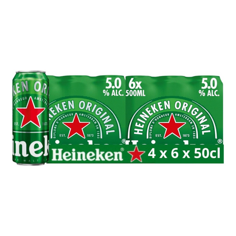 Puszka piwa Heineken (24 x 50 cl)