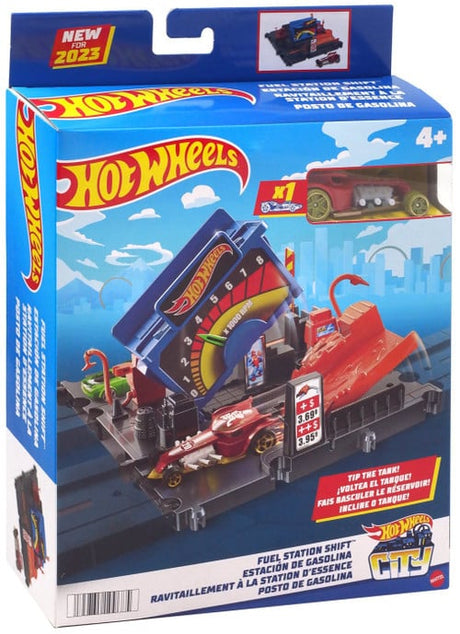 Hot Wheels City Explorer zmiana stacji paliw - rozbudowa - odcinki torów