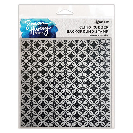 Ranger ink ranger - simon hurley create. stempel tła morrocan tile