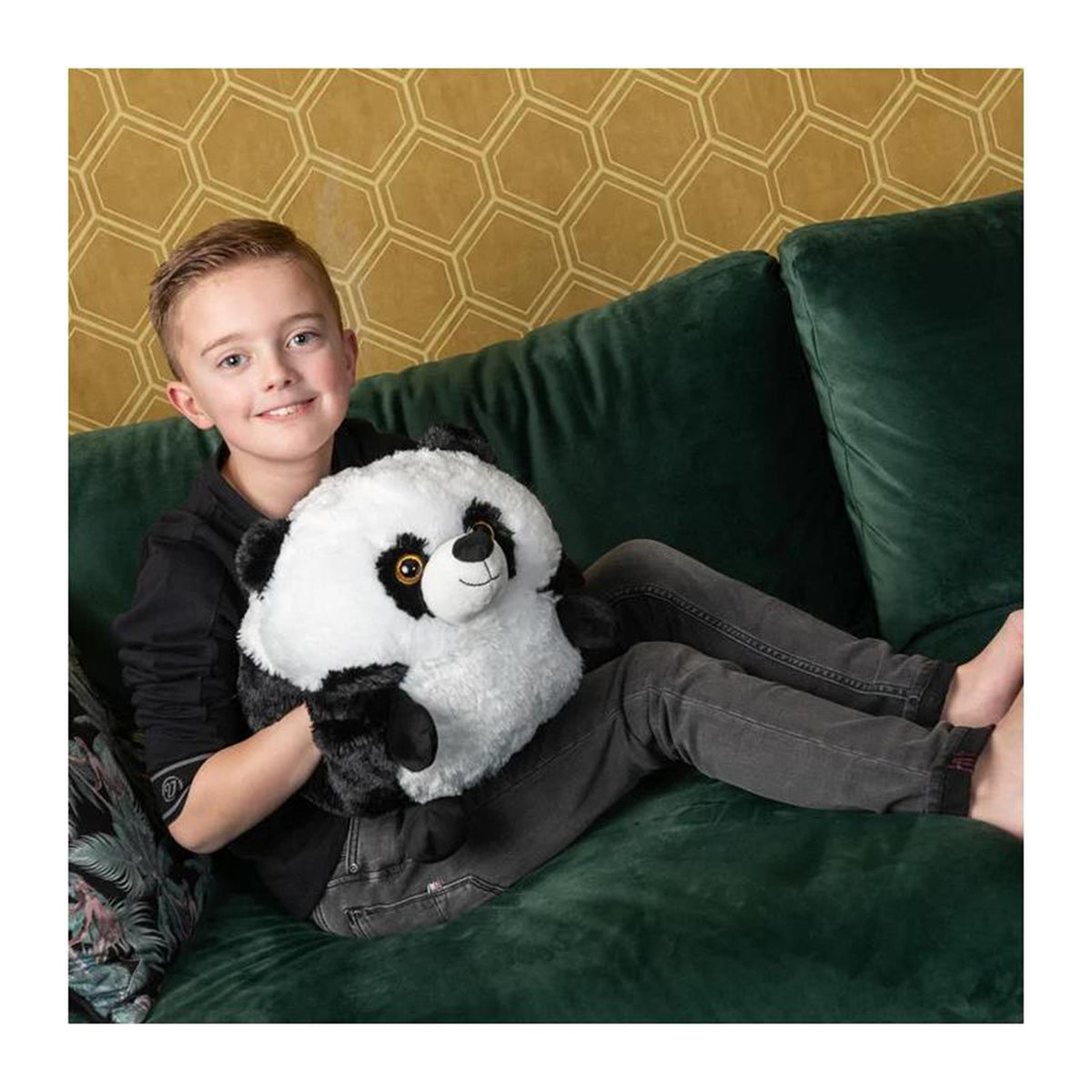 Przytulny podgrzewacz do rąk Noxxiez Panda 35 cm