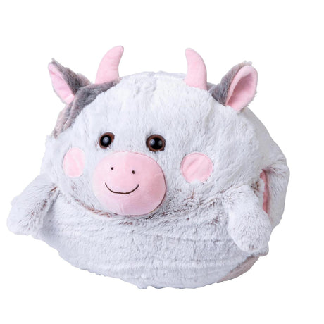 Noxxiez Przytulny podgrzewacz do rąk pluszowa krowa 35 cm