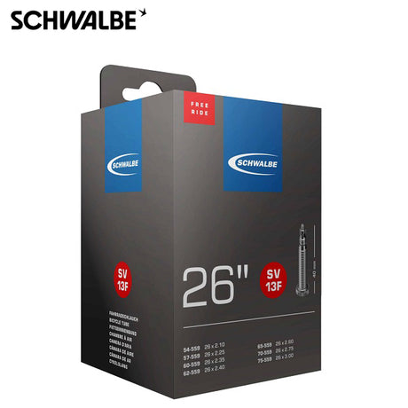 Schwalbe Wewnętrzna rurka FV SV13F 26 ​​szeroka 54 57 60 62 65 70 75-559