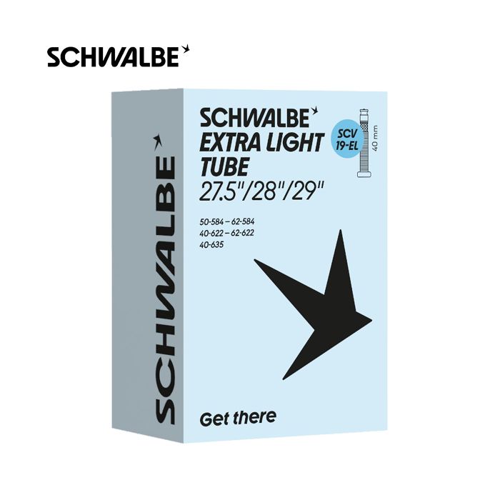 Dętka Schwalbe scv19-el 40 62-584 635 40mm czarna