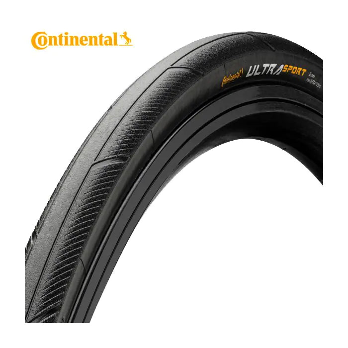 Continental Ultra Sport III - Racing Rower Band - 700x23c - Czarny