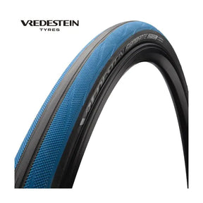 Opona Vredestein fiammante 28 x 7 8 (23-622) czarno-niebieska