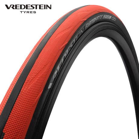 Vredestein - Fiammante 700x23c Czarny czerwony