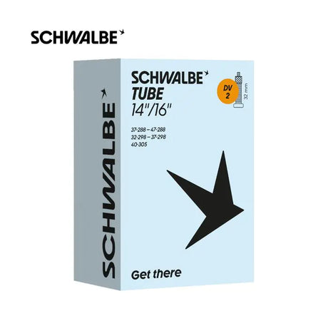 Schwalbe benelux b.v. Dętka Schwalbe DV2 32 mm (14 16) 32 47-288 305 model 2026 - holenderski zawór Dunlop