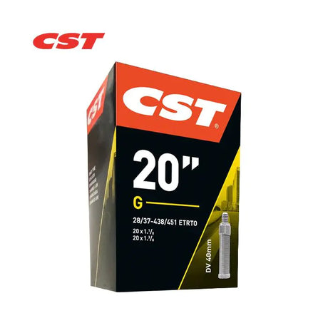 Dętka Cst 20x1 3 8 - etrto 28 37-438 451 - zawór dunlop 40mm - pasuje do kół 20 cali