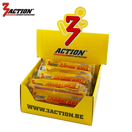 3action carbofruit truskawka 37,5 grama - pudełko ekspozycyjne 25 sztuk - 1202030001