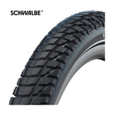 Opona zewnętrzna Schwalbe Marathon Plus Tour Smartguard 28 x 1,50 40-622 mm - czarna z odblaskiem