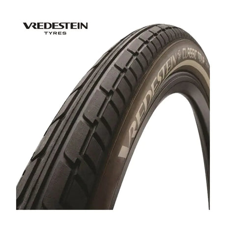 Vredestein Tire Classic Tour 28 x 1,50 czarny brązowy odbicie