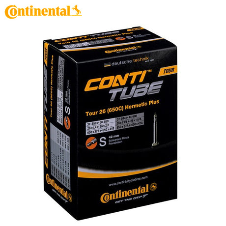 Continental Inner Tube FV SV 26 Hermetic Plus 37 50-559 Tour