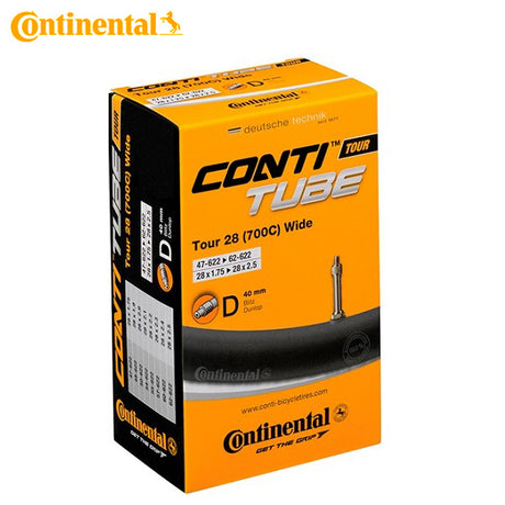 Continental Inner Tube DV19 Tour szeroka 28 cali 47 62-622 DV 40 mm