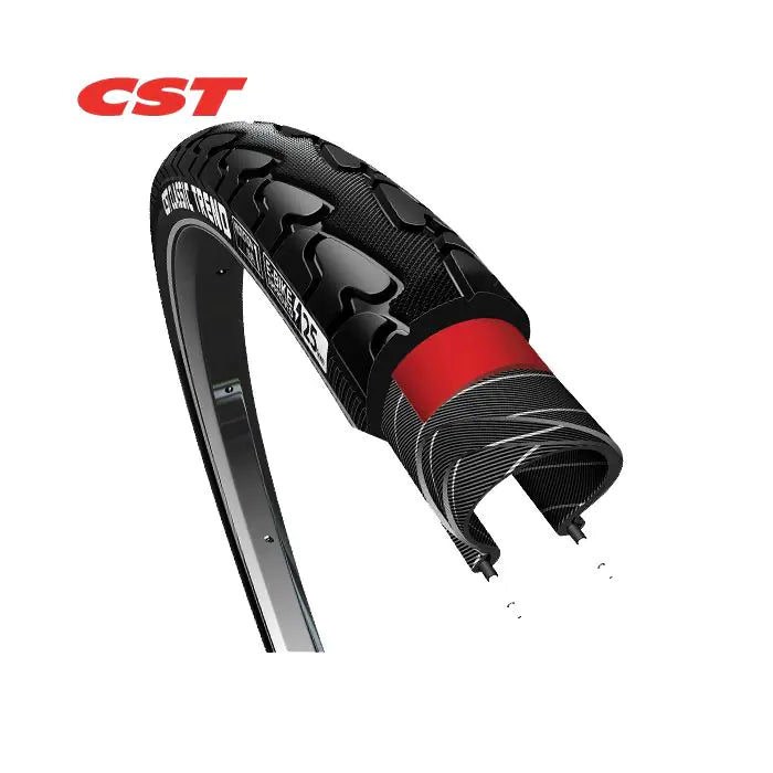Opona Cst 28x1,75 47-622 odbicie klasyczny trend czarny
