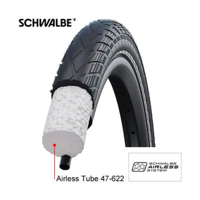 Pełna rura bezpowietrzna Schwalbe 47-622 sas12