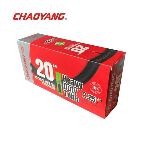 Dętka Chaoyang 20x2,3 2,5 (55 62-406) do dużych obciążeń 2,25 mm av 40 mm do rowerów cargo y050702+2