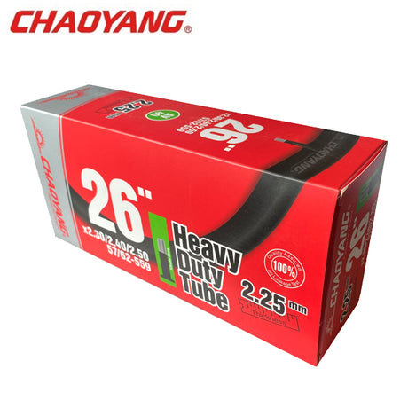 Chaoyang 26x2.30 2.50 (55 62-559) wytrzymała dętka 2.25mm av 40mm do rowerów cargo y080702+2