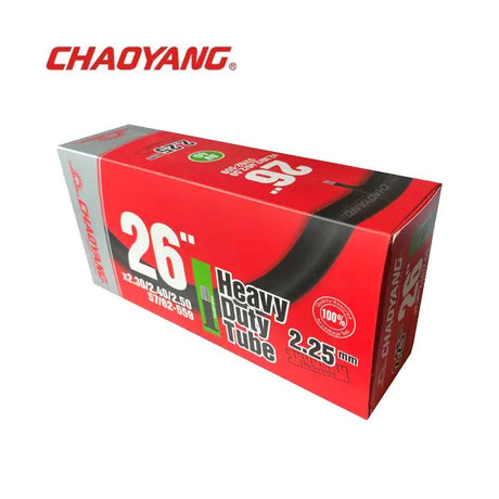 Chaoyang 26x2.30 2.50 (55 62-559) wytrzymała dętka 2.25mm av 40mm do rowerów cargo y080702+2