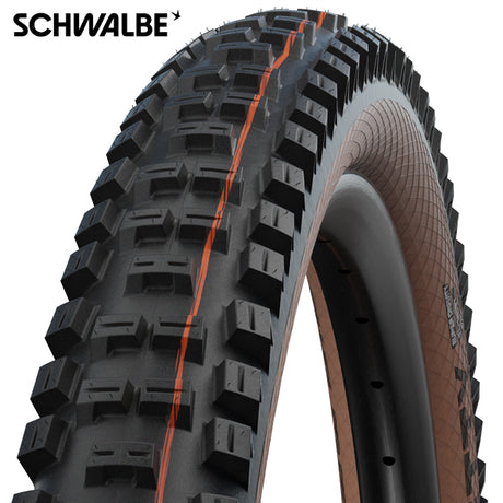 Składający pasmo Schwalbe Big Betty Super Gravity 29 x 2,40 62-622 mm - Czarny brąz