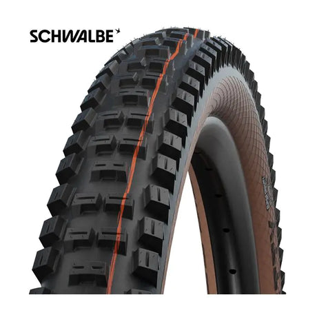 Składający pasmo Schwalbe Big Betty Super Gravity 29 x 2,40 62-622 mm - Czarny brąz