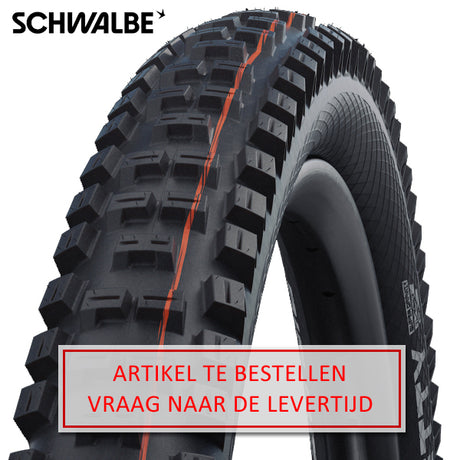 Składany zespół Schwalbe Big Betty Super Trail 29 x 2,40 62-622 mm - Czarny