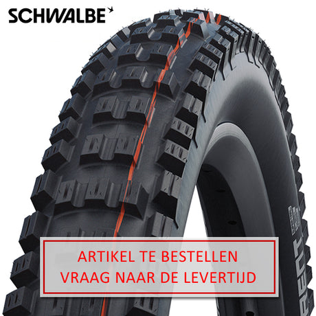 Przód wiroprądowy Schwalbe - tło - addix soft - super trail - 29x2,40 - czarny