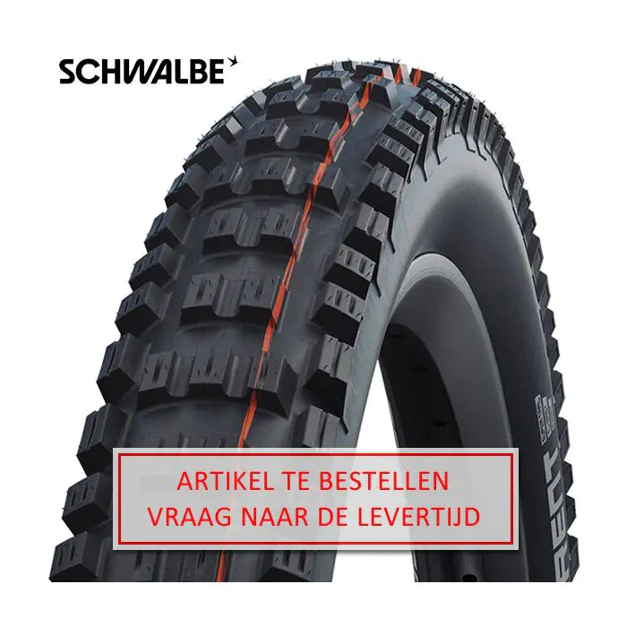 Przód wiroprądowy Schwalbe - tło - addix soft - super trail - 29x2,40 - czarny