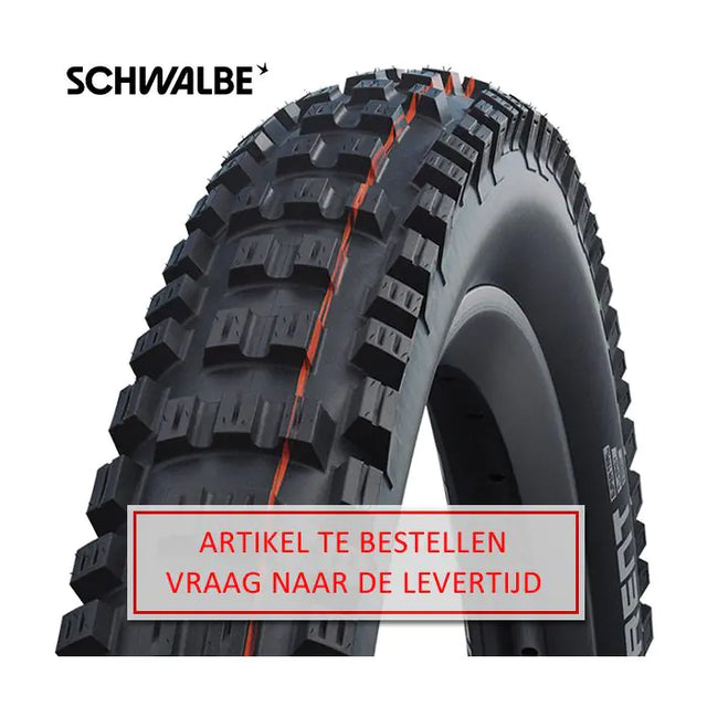 Przód wiroprądowy Schwalbe - tło - addix soft - super trail - 29x2,40 - czarny