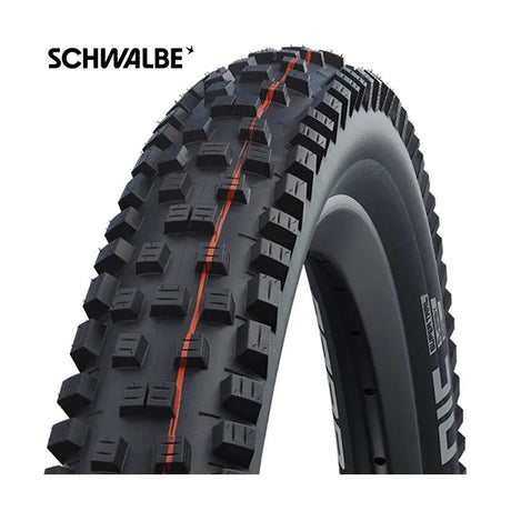 Składany zespół Schwalbe Nobby Nic Super Trail 29 x 2,40 62-662 mm - Czarny