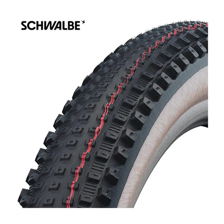 Opona składana Schwalbe rick evo tlr 62-622 czarna przezroczysta