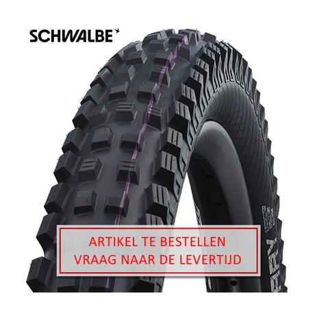 Składany zespół Schwalbe Magic Mary Super Downhill 26 x 2,60 65-559 mm - Czarny
