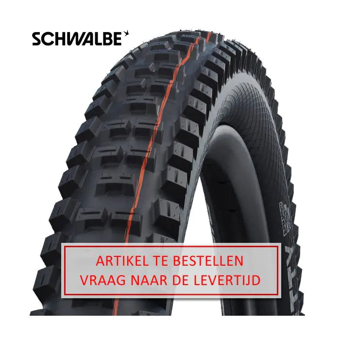 Składający pasmo Schwalbe Big Betty Super Gravity 29 x 2,60 65-622 mm - Czarny