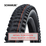 Składający pasmo Schwalbe Big Betty Super Gravity 29 x 2,60 65-622 mm - Czarny