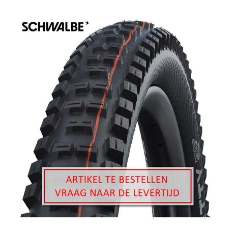 Składający pasmo Schwalbe Big Betty Super Gravity 29 x 2,60 65-622 mm - Czarny