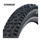 Schwalbe nobby nic 27,5x2,80 (70-584) składana linia wydajności addix zielony czarny