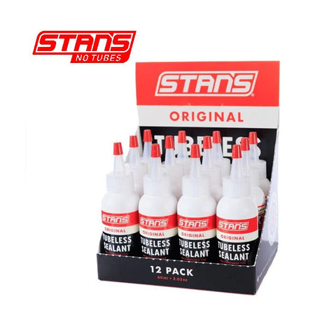 Oryginalny uszczelniacz do opon bezdętkowych Stans Stan's - 12 opakowań - 60ml