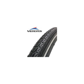 Vredestein 28x1 5 8x1 3 8 (37-622) Flex Superior czarna gwint refleksyjny 28242